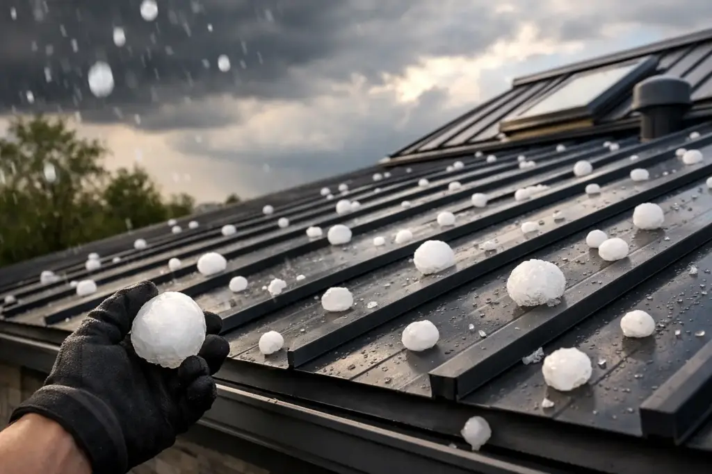 Is Hail Resistant Metal Roofing Worth It?