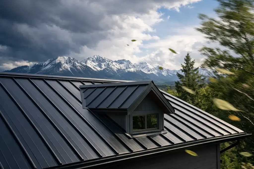Metal Roof for High Winds in Alberta