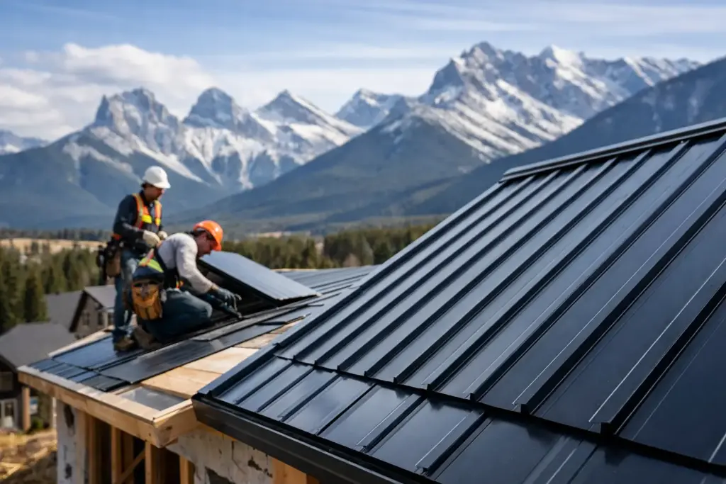 Metal Roofing for Builders in Alberta