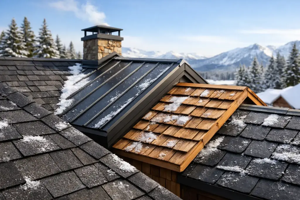Best Roofing Materials for Cold Climates