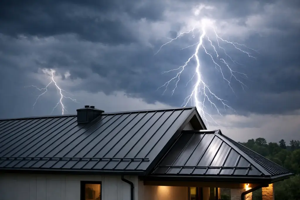Do Metal Roofs Attract Lightning? The Facts