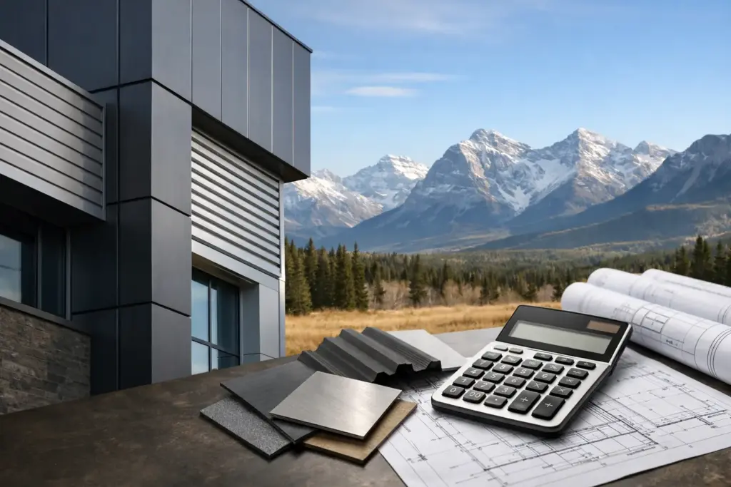 Metal Cladding Cost in Alberta: What Drives It