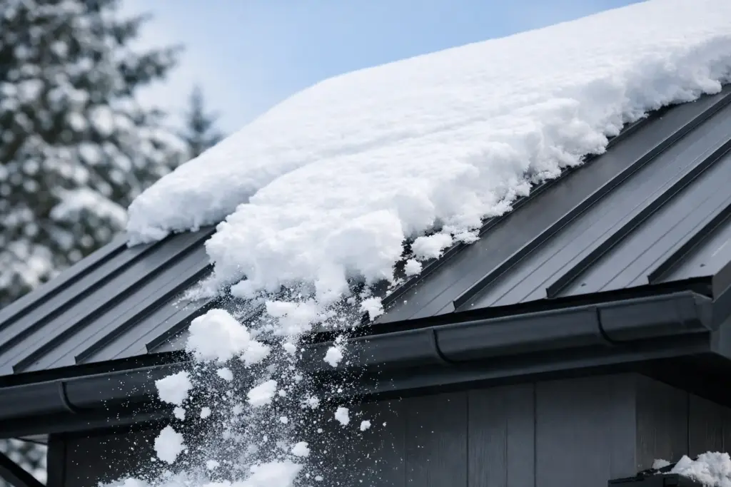 Will Snow Slide Off Metal Roofs? What to Expect